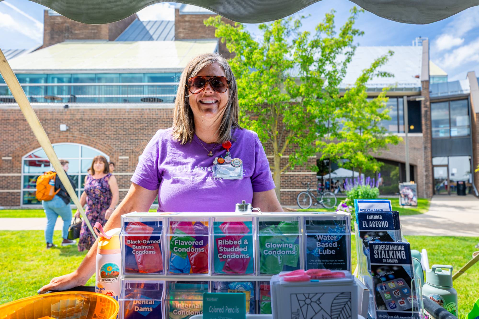 image of heather with WIT Cart